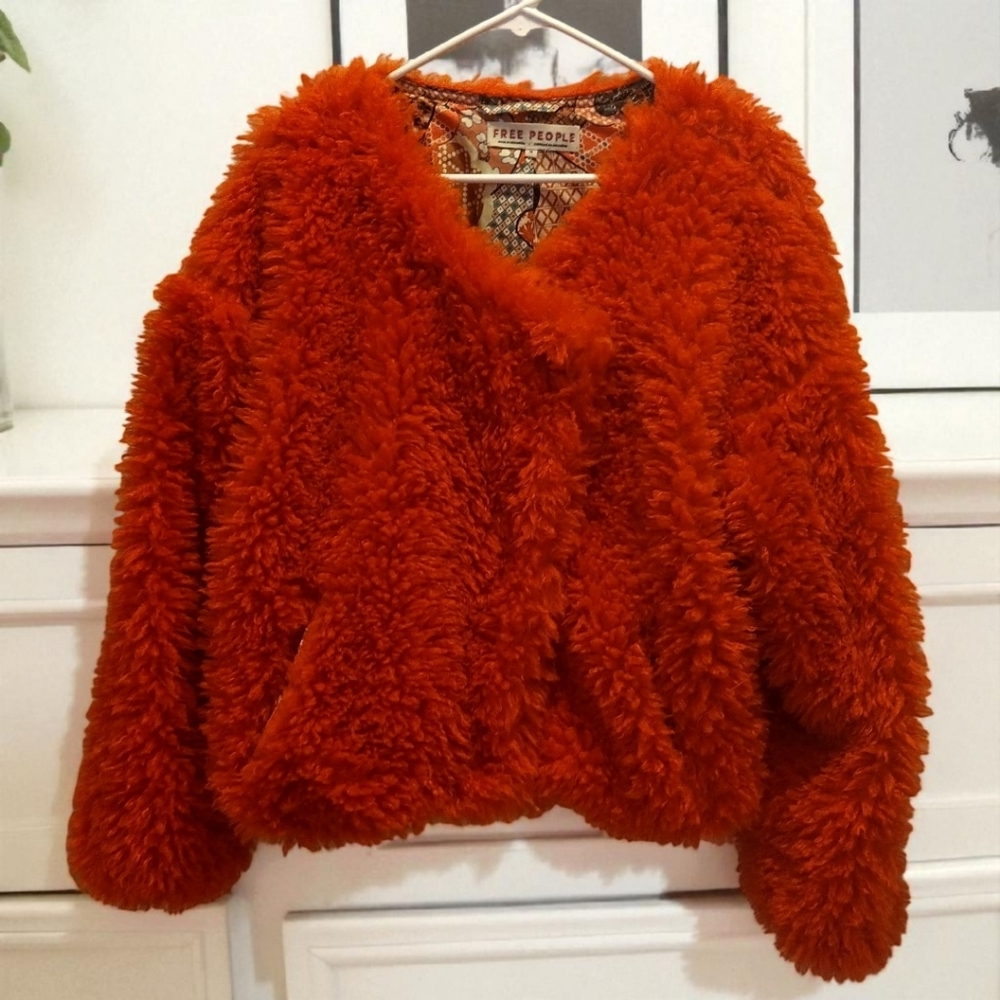 Free People Vibrant Patterned Jacket - image 1